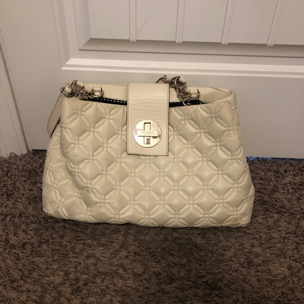 White Kate Spade Handbag